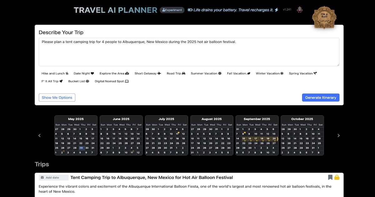 Travel Bug AI